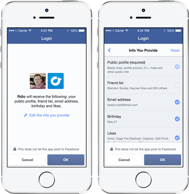 Log in With Facebook' Gets New Privacy Controls - Techlicious