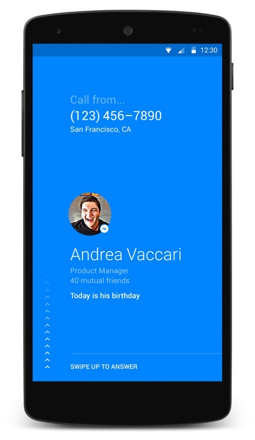 Facebook's Hello app (caller ID)