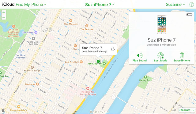 iCloud Find My iPhone