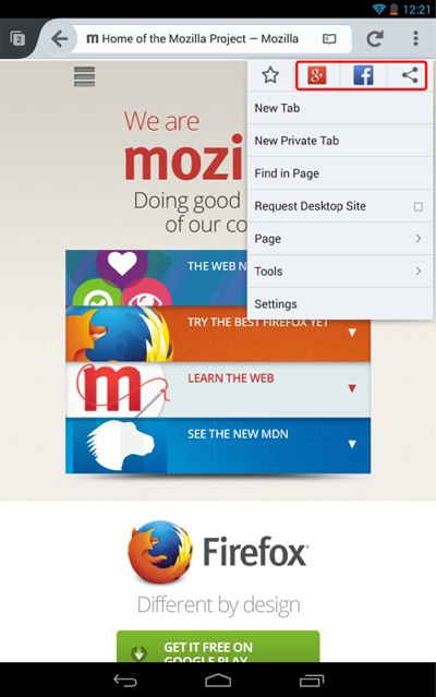 Firefox for Android