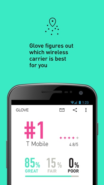 Glove promotional screenshot