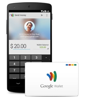 Google Wallet debit card