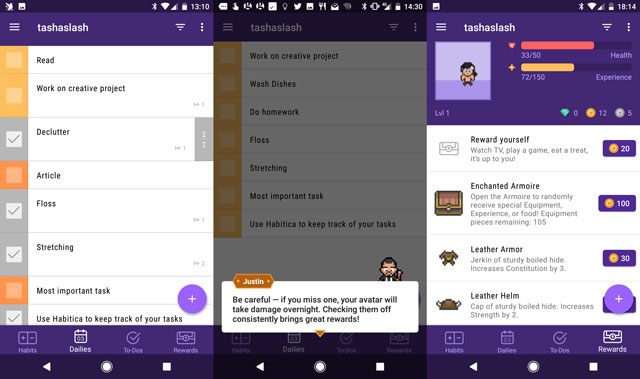 Best to-do app for making tasks (kind of) fun: Habitica