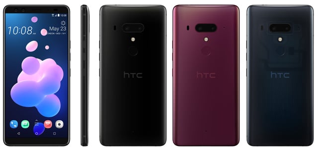HTC U12+ colors