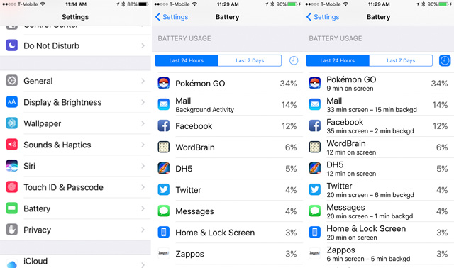 What S Draining Your Iphone Battery Techlicious Find Out Which S Are Draining Your Battery