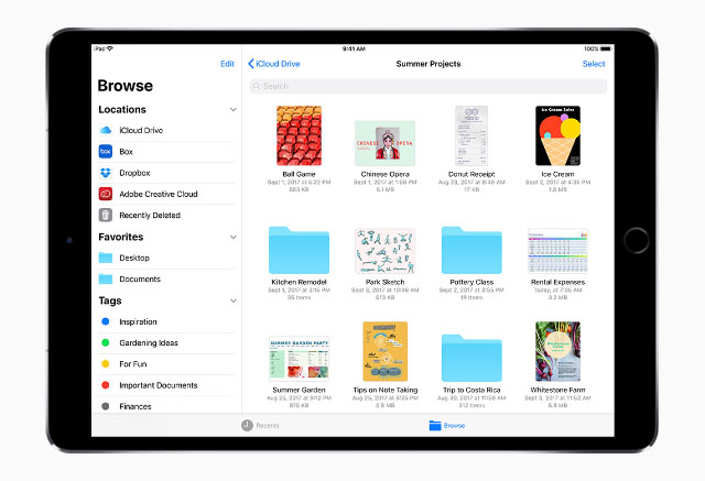 iOS 11: Keep track of your files