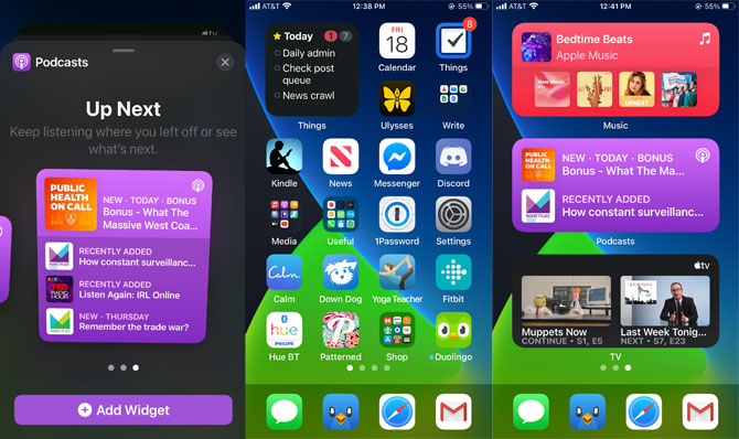 iOS 14 Home Screen widgets