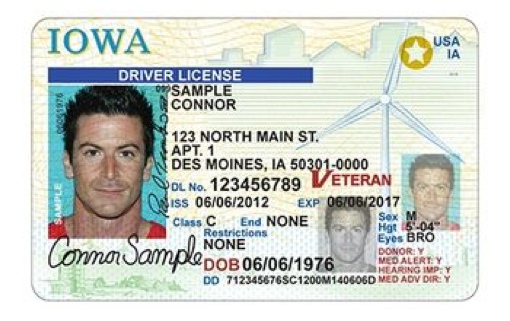 Iowa Driver License