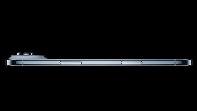 Apple iPhone Air is shown from the side