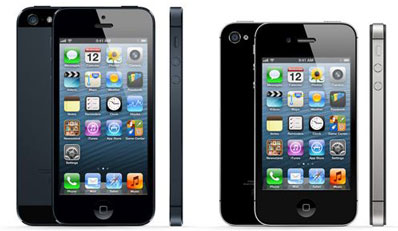 iPhone 5 and iPhone 4S