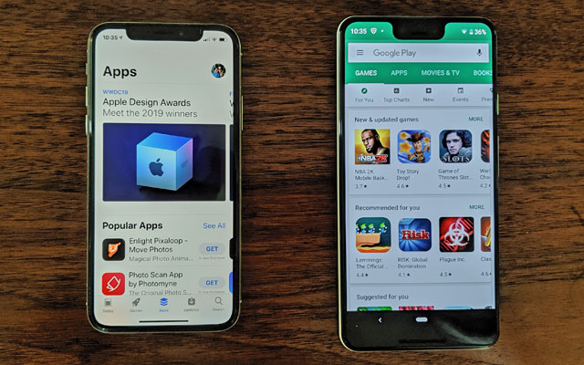 App Store vs. Google Play