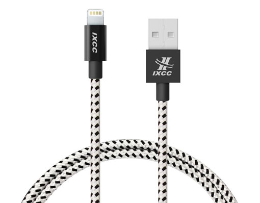  iXCC’s Ascend Series Nylon Braided 4-foot cable