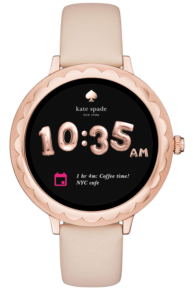 For the Fashionista: Kate Spade New York Scallop Smartwatch