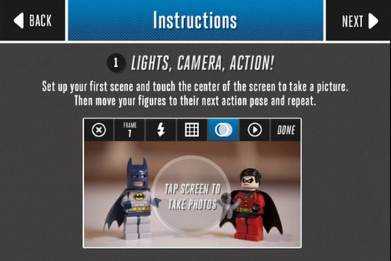 LEGO super hero movie maker