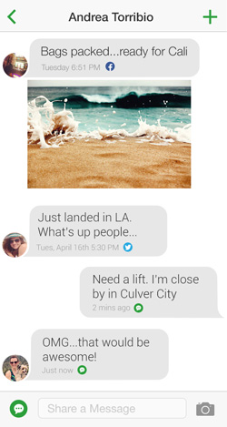 MessageHub conversation