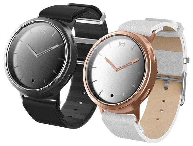 The Misfit Phase  is available in six color options: black and silver, black and rose gold, rose gold, silver, navy and gold, and navy and gray