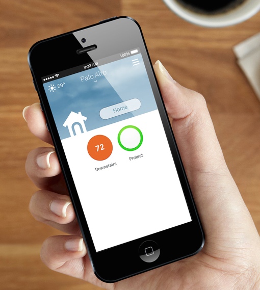 Nest smartphone app