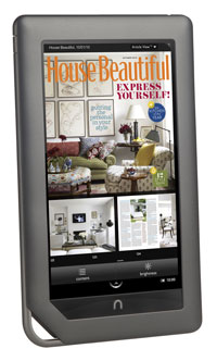 NOOK color newsstand