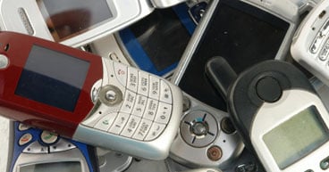 Old cell phones