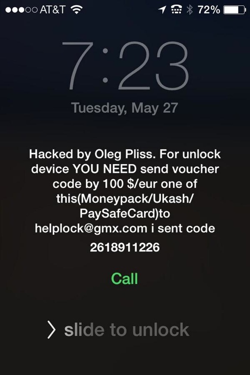 Oleg Pliss hack screenshot