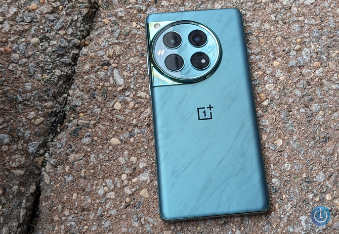 OnePlus 12 shown from the back
