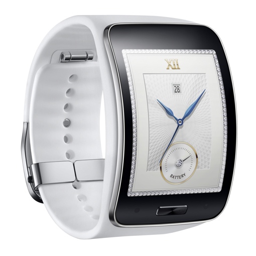 Samsung Gear S in white