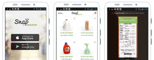 Snap by Groupon app