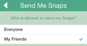 Send Me Snaps screenshot