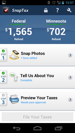 TurboTax SnapTax