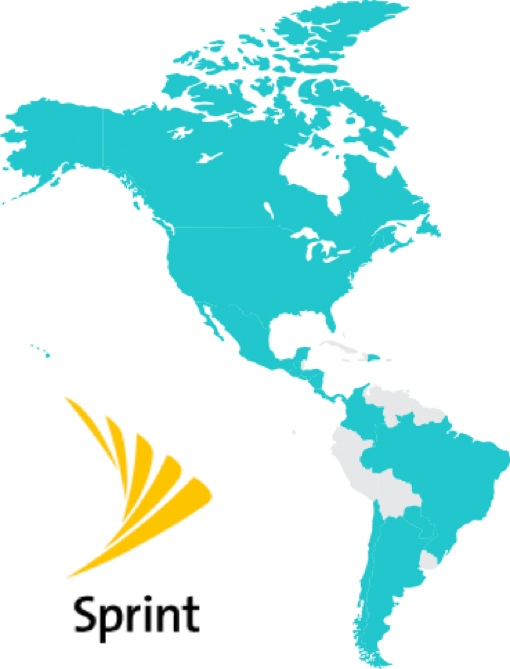 Sprint International Coverage Map Sprint Open World Free Calling Text And Data When Roaming Internationally Techlicious