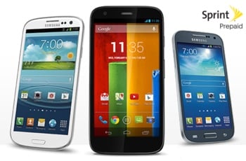 Sprint Prepaid Smart phone options