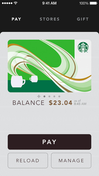 Starbucks apps