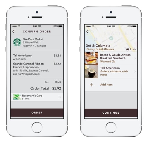 Starbucks Mobile Order & Pay