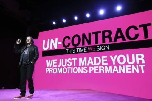 T-Mobile event with CEO John Legere