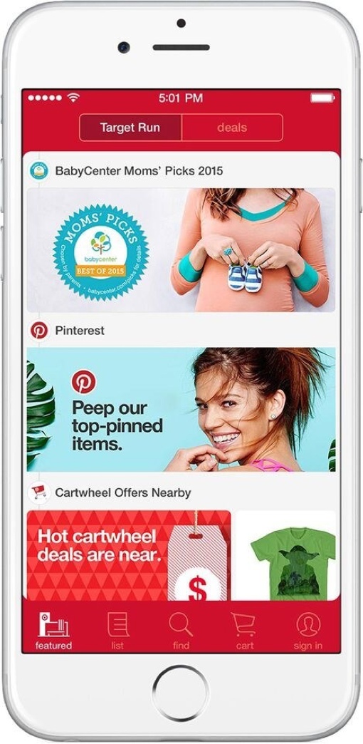 Target app