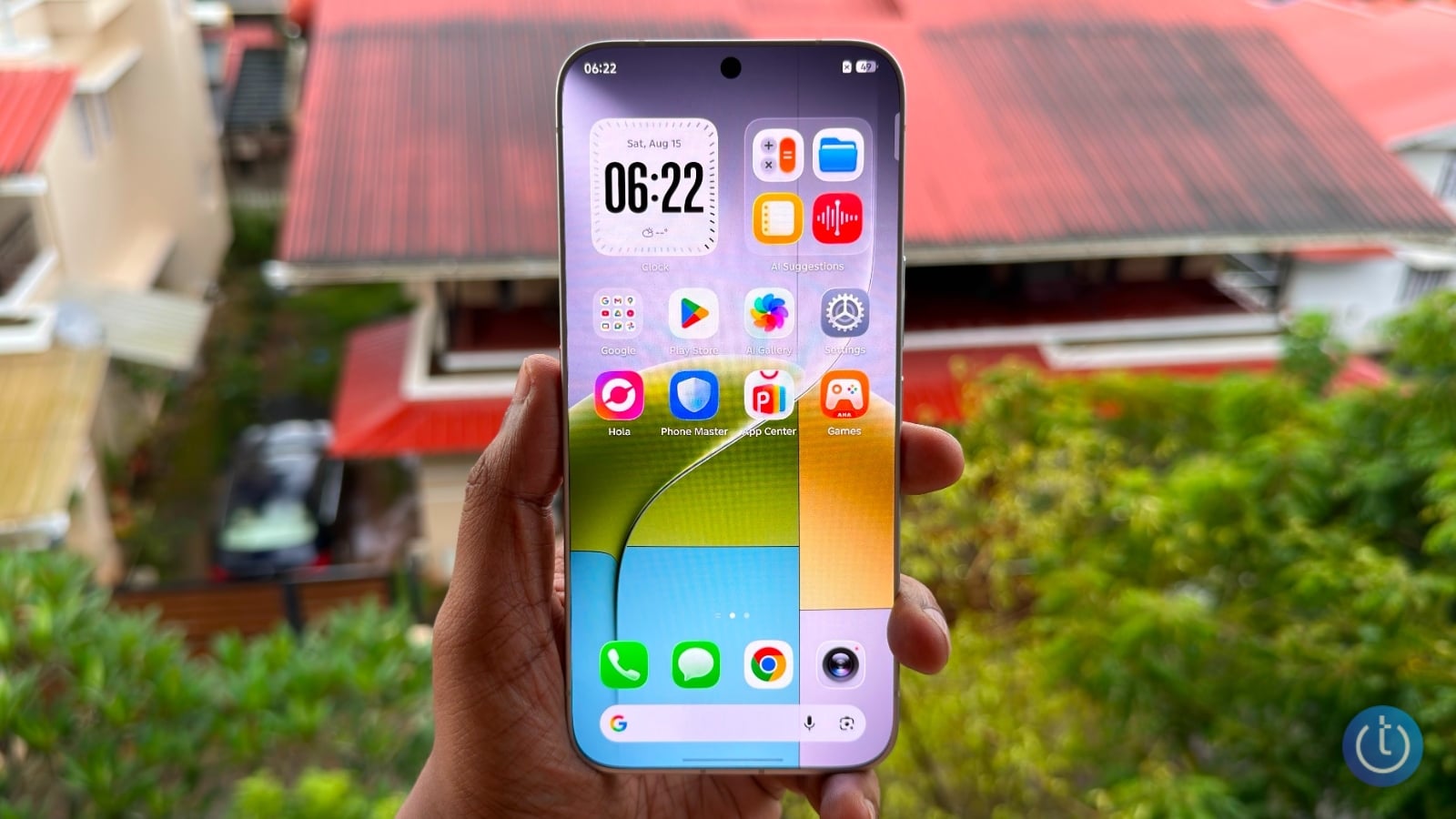 TECNO Next-Gen Bezelless Concept Phone front view