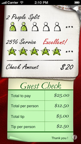 Tip N Split Calculator