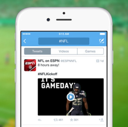 Twitter videos on iPhone