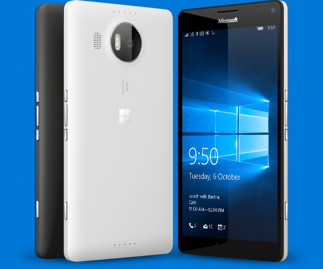 Windows 10 Mobile phones
