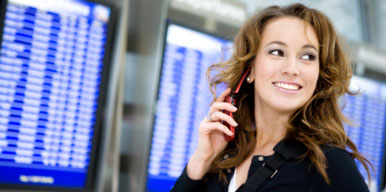 Woman at Airport