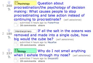 Reddit AskScience