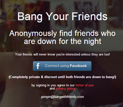 Bang with Friends signup