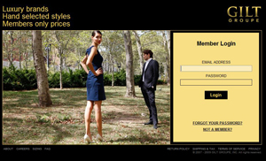 gilt group shopping site