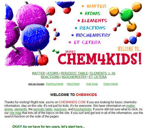 Rader's Chem4Kids.com